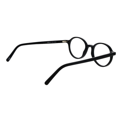 Eyeglasses Frames by Andy Wolf for unisex in acetate and black showcases an refined full-frame frame design featuring a sophisticated black coloured frame for an refined and refined aesthetic.