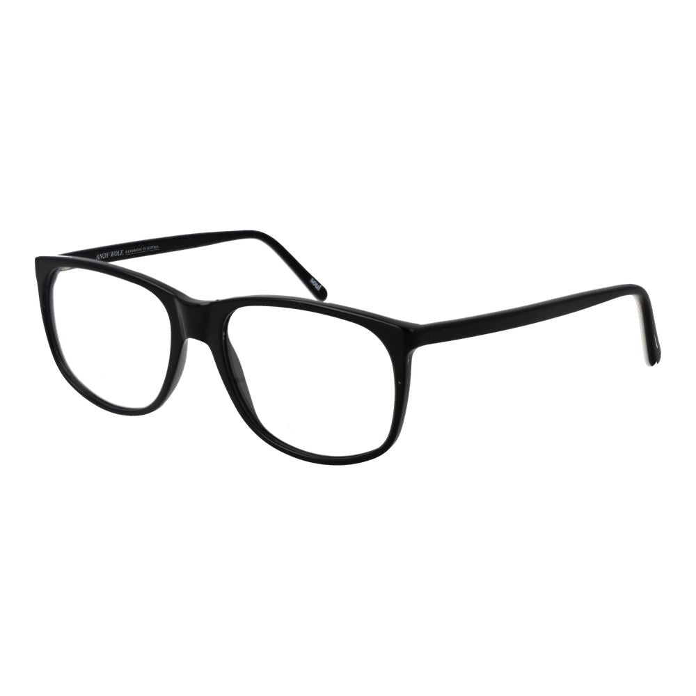 Eyeglasses Frames by Andy Wolf for unisex in acetate and black showcases a refined silhouette, detailed with a black coloured frame finish and a sophisticated full-frame frame design.
