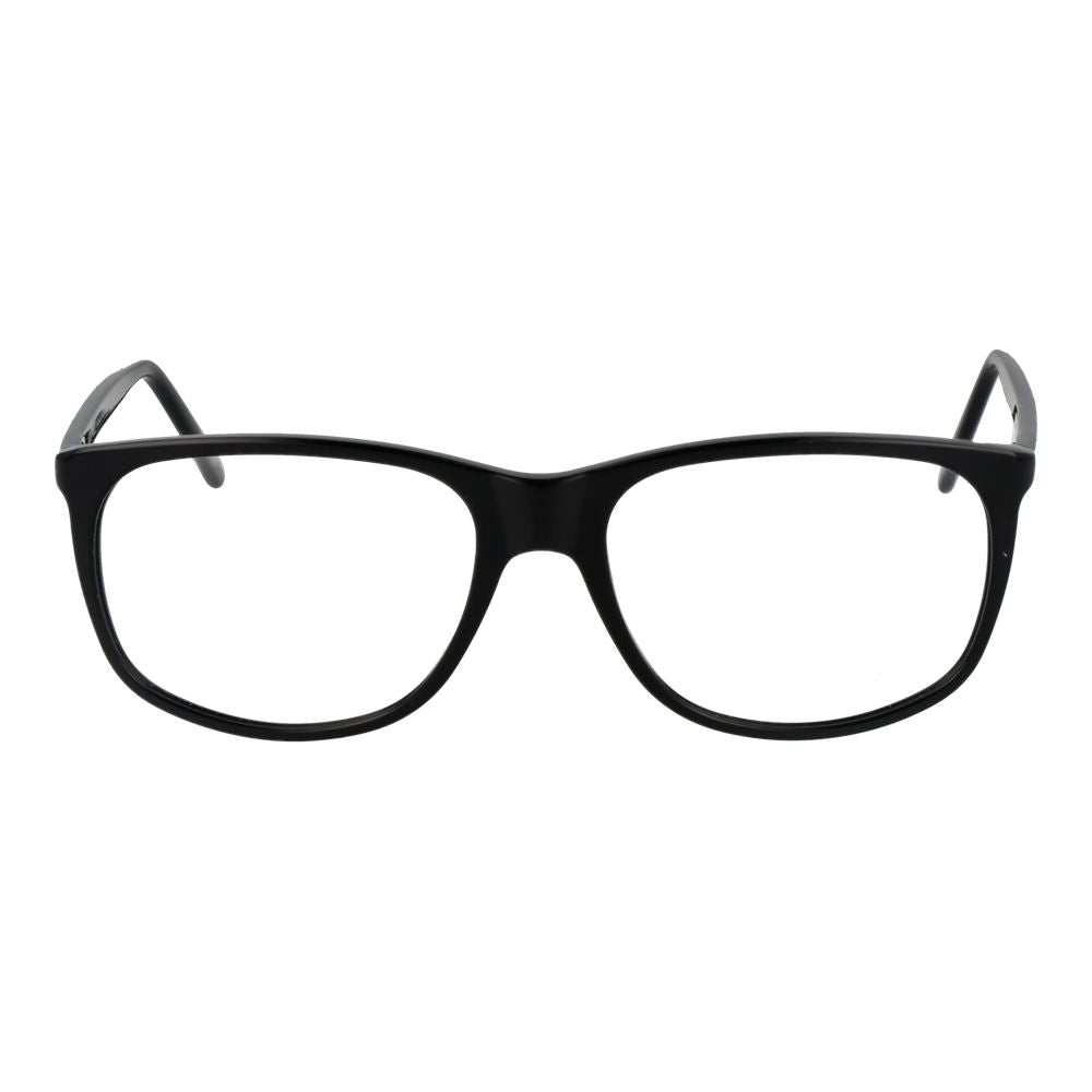 Eyeglasses Frames by Andy Wolf for unisex in acetate black features a refined silhouette, showcasing a refined black coloured frame and full-frame frame design for a sophisticated, premium look.