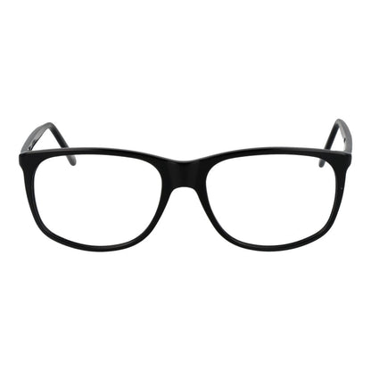 Eyeglasses Frames by Andy Wolf for unisex in acetate black features a refined silhouette, showcasing a refined black coloured frame and full-frame frame design for a sophisticated, premium look.