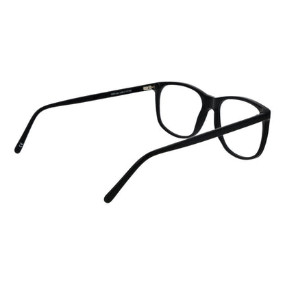 Eyeglasses Frames by Andy Wolf for unisex in acetate black showcases a reflective silhouette, artfully incorporating a sophisticated black coloured frame with a distinct full-frame frame design.