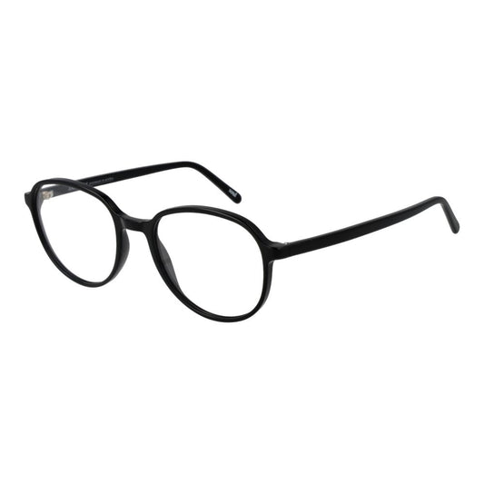Eyeglasses Frames by Andy Wolf for unisex in acetate black features an refined silhouette, showcasing the refined black coloured frame and sophisticated full-frame frame design.
