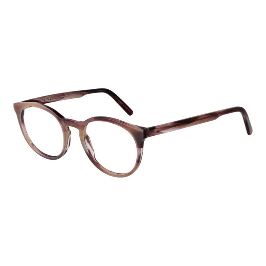 Eyeglasses Frames by Andy Wolf for unisex in acetate pink features an refined silhouette, showcasing a sophisticated rose coloured frame and refined full-frame frame design for a refined look.