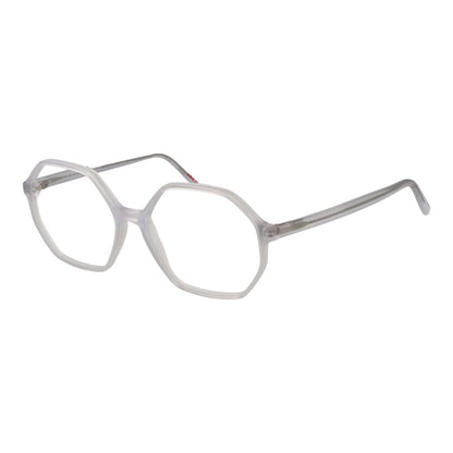 Eyeglasses Frames by Andy Wolf for unisex in acetate white showcases a reflective silhouette, artfully incorporating a sophisticated white coloured frame with a distinct full-frame frame design.