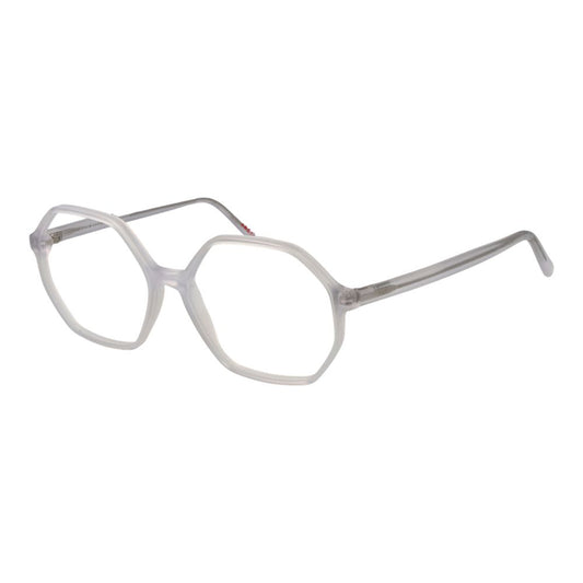 Eyeglasses Frames by Andy Wolf for unisex in acetate white showcases a reflective silhouette, artfully incorporating a sophisticated white coloured frame with a distinct full-frame frame design.
