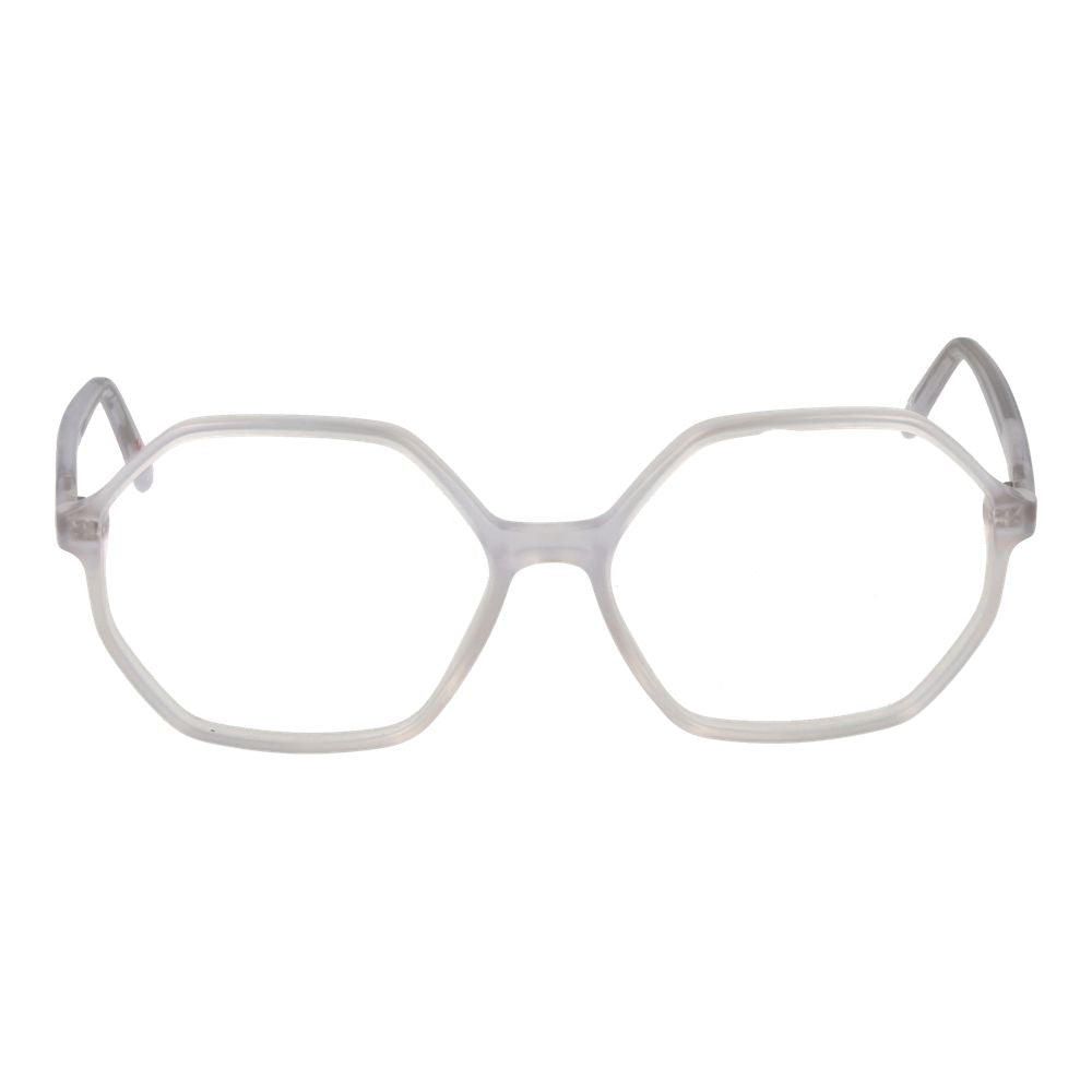 Eyeglasses Frames by Andy Wolf for unisex in acetate white features an refined silhouette, showcasing a sophisticated white coloured frame and refined full-frame frame design for a refined look.