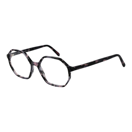 Eyeglasses Frames by Andy Wolf for unisex in acetate black features an refined silhouette, showcasing a sophisticated black coloured frame and refined full-frame frame design for a refined look.