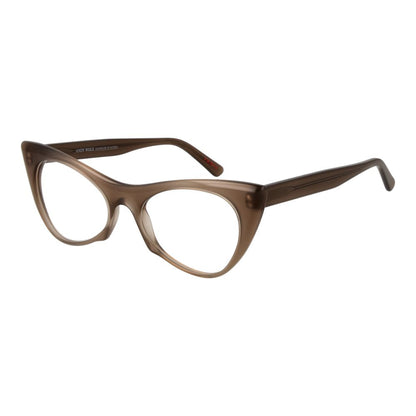 Eyeglasses Frames by Andy Wolf for unisex in acetate gray showcases a refined full-frame frame design with a refined gray coloured frame finish for a refined and sophisticated look.