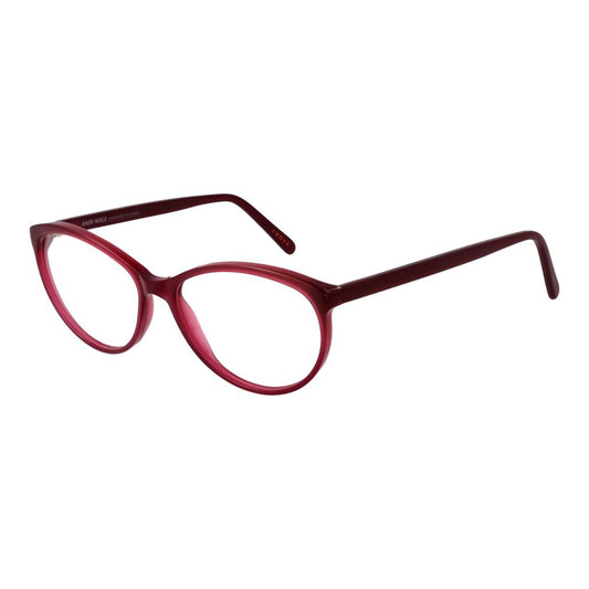 Eyeglasses Frames by Andy Wolf for unisex in acetate purple features an refined silhouette, showcasing the refined purple coloured frame and sophisticated full-frame frame design.