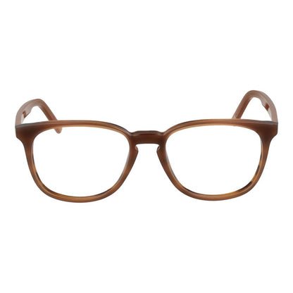Eyeglasses Frames by Andy Wolf for unisex in acetate and brown showcases an refined full-frame frame design featuring a sophisticated brown coloured frame for an refined and refined aesthetic.