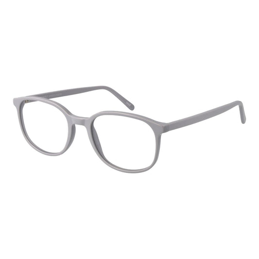 Eyeglasses Frames by Andy Wolf for unisex in acetate gray features a refined silhouette, showcasing a refined gray coloured frame and full-frame frame design for a sophisticated, premium look.