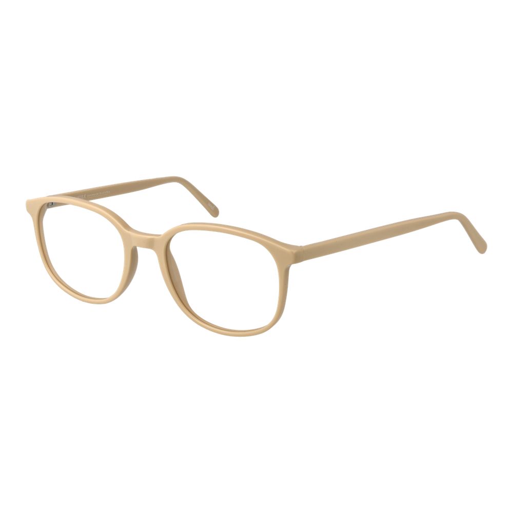 Eyeglasses Frames by Andy Wolf for unisex in acetate and cream showcases a refined silhouette, detailed with a cream coloured frame finish and a sophisticated full-frame frame design.
