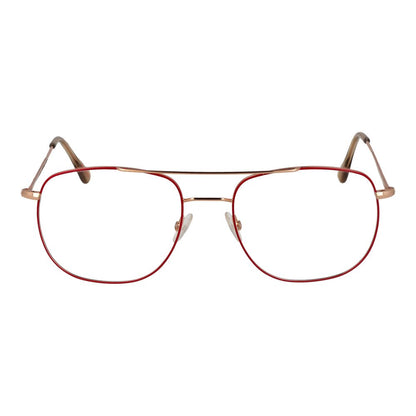 Eyeglasses Frames by Andy Wolf for unisex in metal red features an refined silhouette, showcasing a sophisticated red coloured frame and refined full-frame frame design for a refined look.