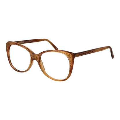Eyeglasses Frames by Andy Wolf for unisex in acetate orange features a refined silhouette, showcasing a refined honey coloured frame and full-frame frame design for a sophisticated, premium look.