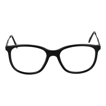 Eyeglasses Frames by Andy Wolf for unisex in acetate and black showcases an refined full-frame frame design featuring a sophisticated black coloured frame for an refined and refined aesthetic.