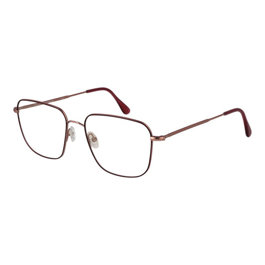 Eyeglasses Frames by Andy Wolf for unisex in metal burgundy showcases a refined full-frame frame design with a refined burgundy coloured frame finish for a refined and sophisticated look.