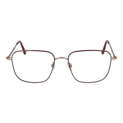 Eyeglasses Frames by Andy Wolf for unisex in metal burgundy features a refined silhouette, showcasing a refined burgundy coloured frame and full-frame frame design for a sophisticated, premium look.