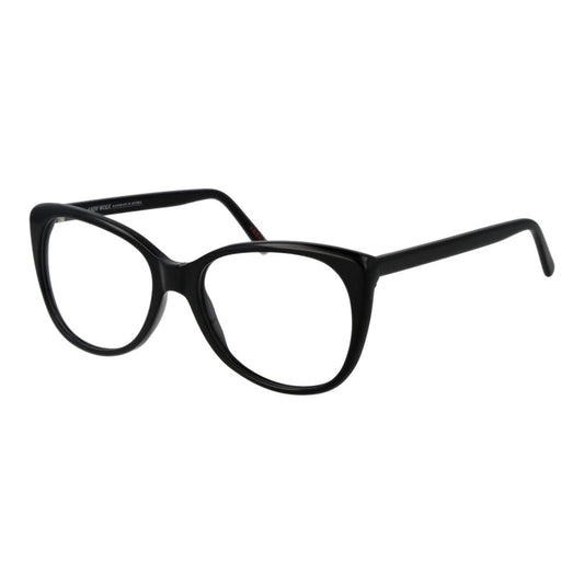 Eyeglasses Frames by Andy Wolf for unisex in acetate black features an refined silhouette, showcasing the refined black coloured frame and sophisticated full-frame frame design.
