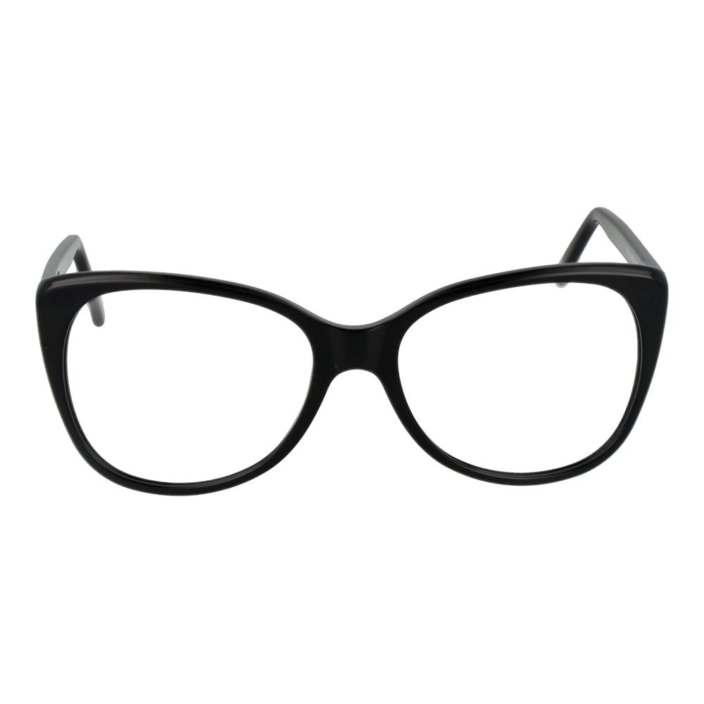 Eyeglasses Frames by Andy Wolf for unisex in acetate black showcases a reflective silhouette, artfully incorporating a sophisticated black coloured frame with a distinct full-frame frame design.