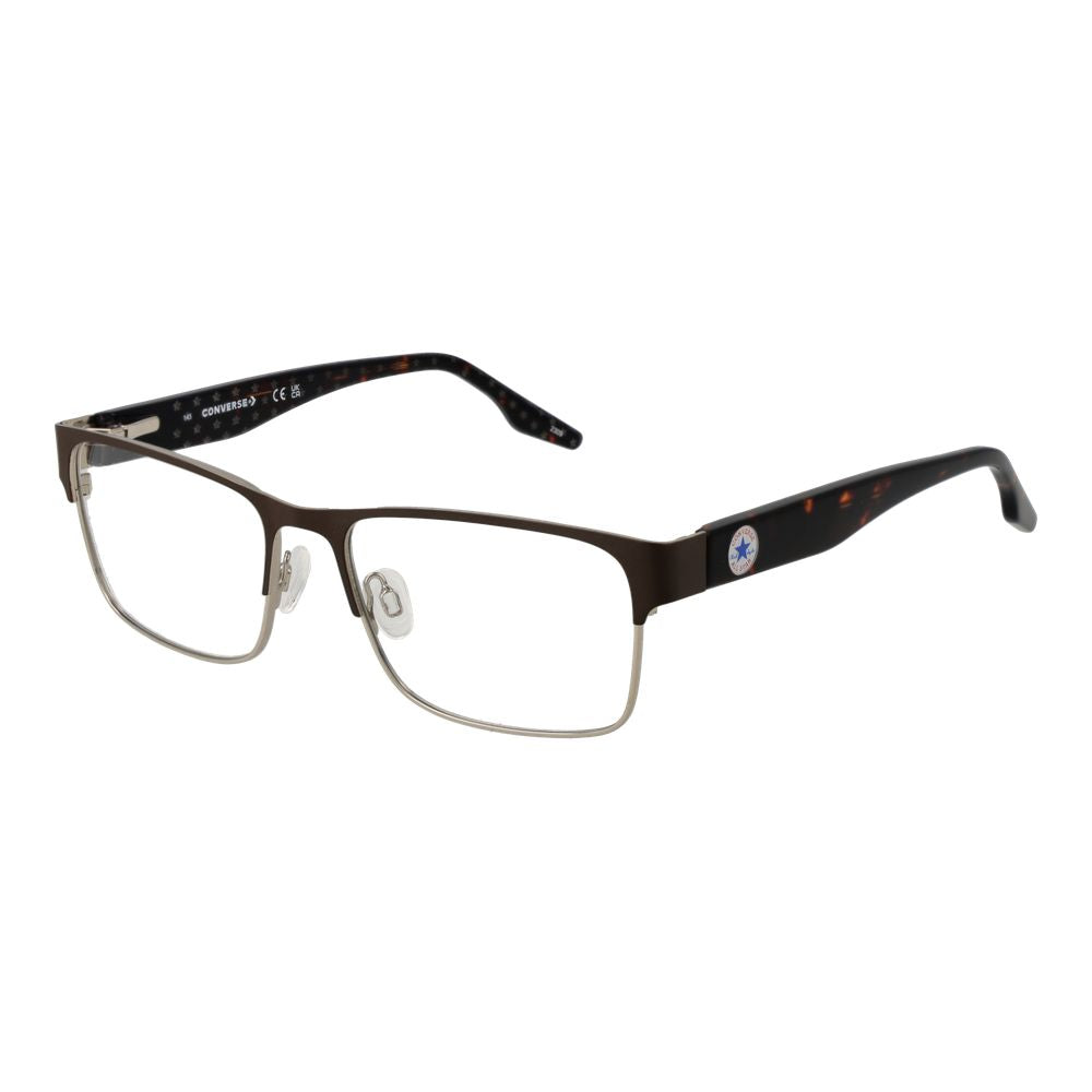 Eyeglasses Frames by Converse for men in metal brown showcases a refined full-frame frame design with a refined brown coloured frame finish for a refined and sophisticated look.