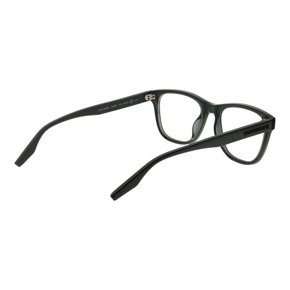 Eyeglasses Frames by Converse for men in stainless steel and green showcases an refined full-frame frame design featuring a sophisticated green coloured frame for an refined and refined aesthetic.
