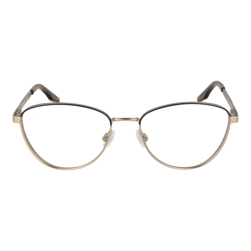 Eyeglasses Frames by Converse for women in metal gold showcases a refined full-frame frame design with a refined gold coloured frame finish for a refined and sophisticated look.