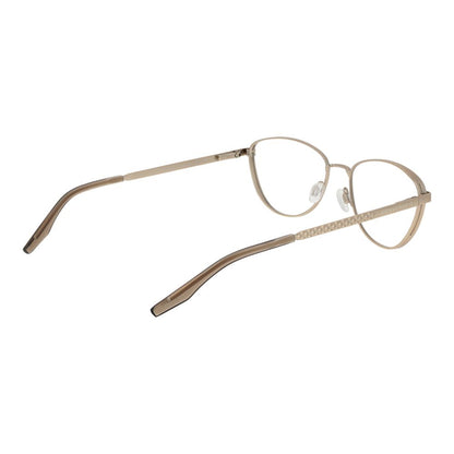 Eyeglasses Frames by Converse for women in metal gold features a refined silhouette, showcasing a refined gold coloured frame and full-frame frame design for a sophisticated, premium look.