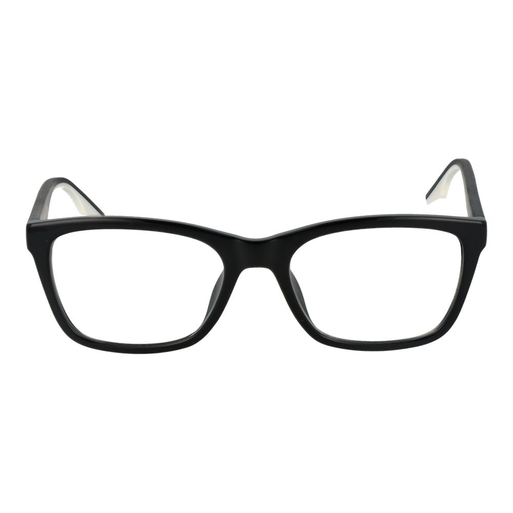 Eyeglasses Frames by Converse for women in plastic and black showcases an refined full-frame frame design featuring a sophisticated black coloured frame for an refined and refined aesthetic.