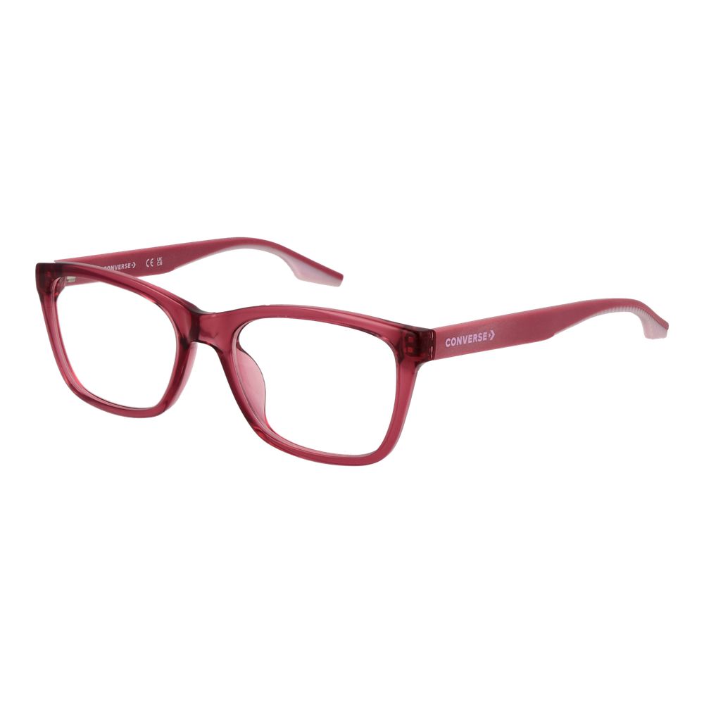 Eyeglasses Frames by Converse for women in plastic pink features a refined silhouette, showcasing a refined rose coloured frame and full-frame frame design for a sophisticated, premium look.