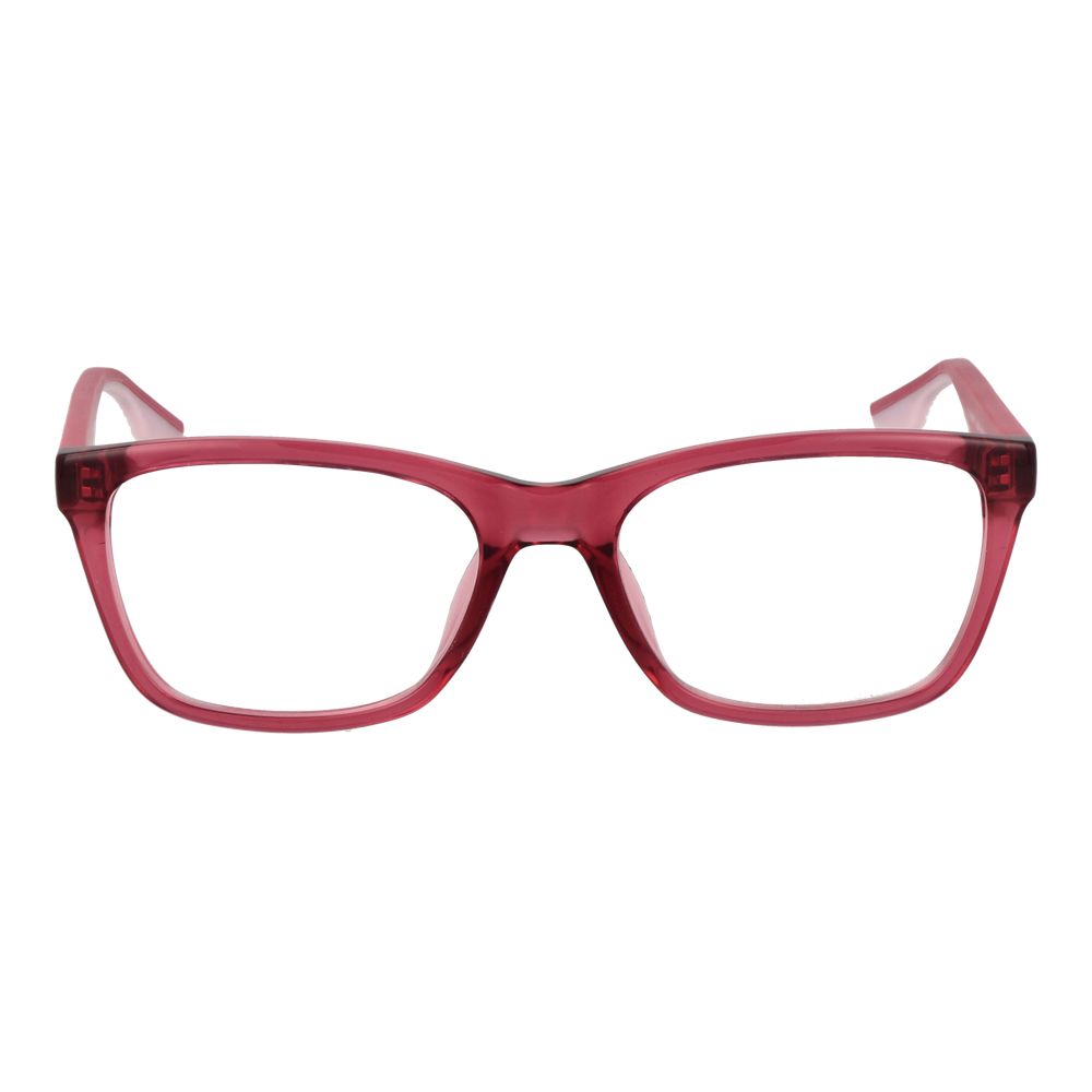 Eyeglasses Frames by Converse for women in plastic pink features an refined silhouette, showcasing the refined rose coloured frame and sophisticated full-frame frame design.