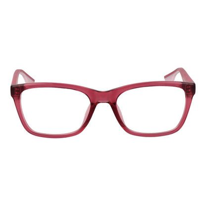 Eyeglasses Frames by Converse for women in plastic pink features an refined silhouette, showcasing the refined rose coloured frame and sophisticated full-frame frame design.