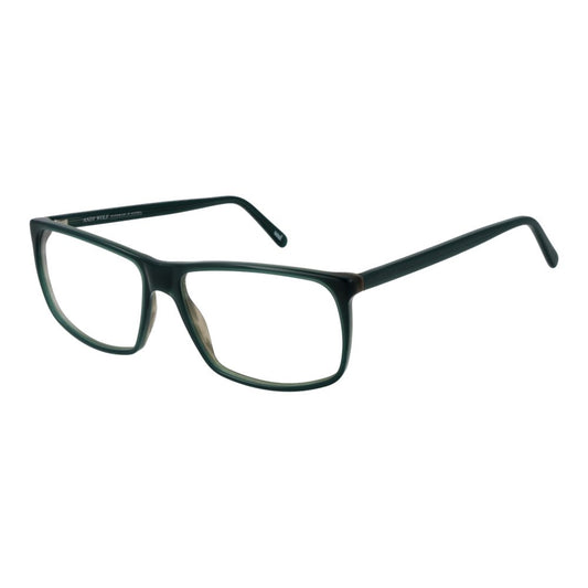 Eyeglasses Frames by Andy Wolf for unisex in acetate green features an refined silhouette, showcasing the refined green coloured frame and sophisticated full-frame frame design.