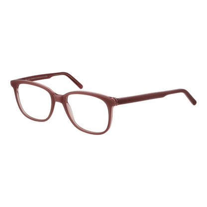 Eyeglasses Frames by Andy Wolf for unisex in acetate pink features an refined silhouette, showcasing the refined rose coloured frame and sophisticated full-frame frame design.