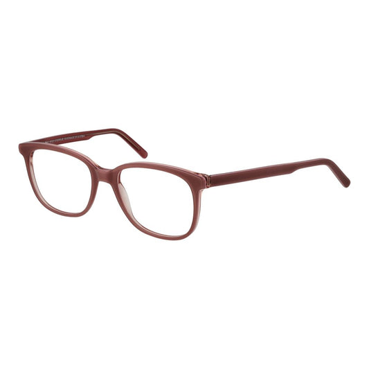 Eyeglasses Frames by Andy Wolf for unisex in acetate pink features an refined silhouette, showcasing the refined rose coloured frame and sophisticated full-frame frame design.