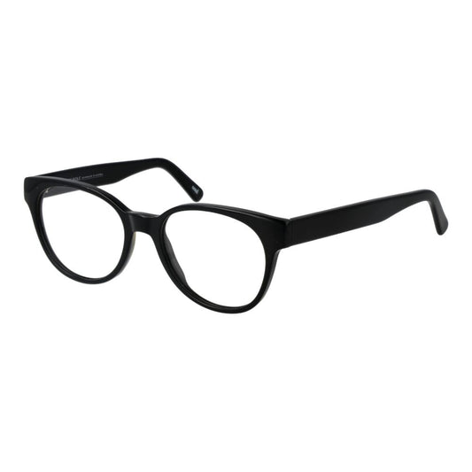 Eyeglasses Frames by Andy Wolf for unisex in acetate and black showcases an refined full-frame frame design featuring a sophisticated black coloured frame for an refined and refined aesthetic.