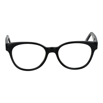 Eyeglasses Frames by Andy Wolf for unisex in acetate black features a refined silhouette, showcasing a refined black coloured frame and full-frame frame design for a sophisticated, premium look.