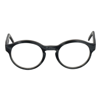 Eyeglasses Frames by Andy Wolf for unisex in gray showcases a refined full-frame frame design with a refined gray coloured frame finish for a refined and sophisticated look.