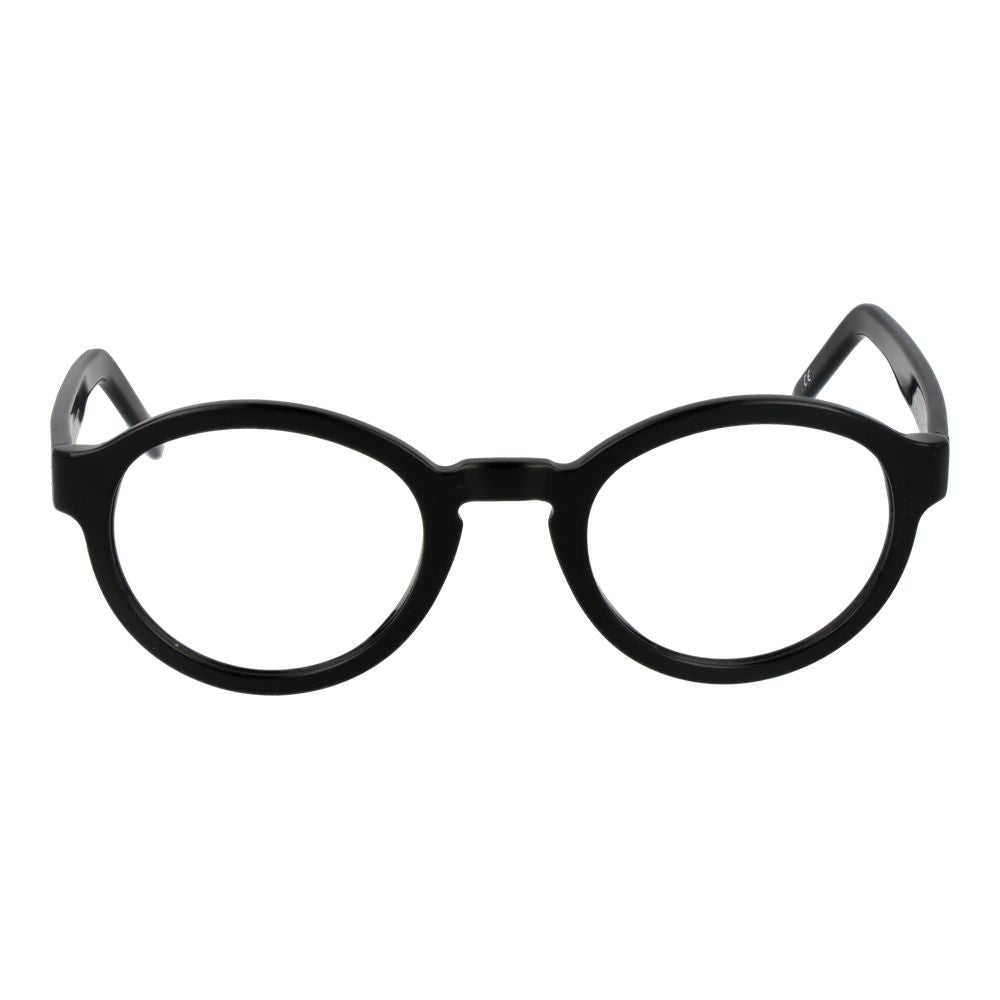 Eyeglasses Frames by Andy Wolf for unisex in acetate black showcases a refined full-frame frame design with a refined black coloured frame finish for a refined and sophisticated look.