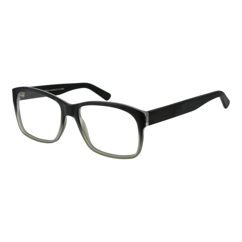 Eyeglasses Frames by Andy Wolf for unisex in acetate black features a refined silhouette, showcasing a refined black coloured frame and full-frame frame design for a sophisticated, premium look.