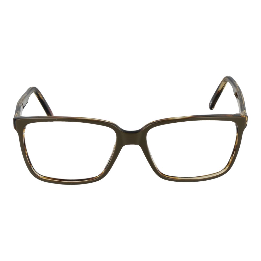 Eyeglasses Frames by Andy Wolf for unisex in acetate and brown showcases an refined full-frame frame design featuring a sophisticated brown coloured frame for an refined and refined aesthetic.