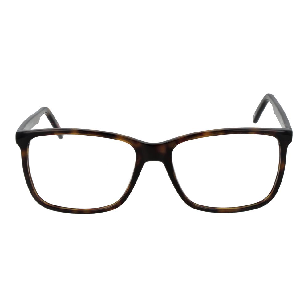 Eyeglasses Frames by Andy Wolf for unisex in acetate brown showcases a reflective silhouette, artfully incorporating a sophisticated brown coloured frame with a distinct full-frame frame design.