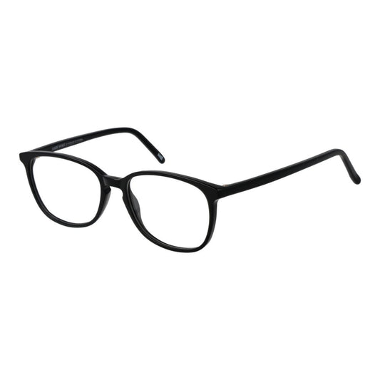 Eyeglasses Frames by Andy Wolf for unisex in acetate black features a refined silhouette, showcasing a refined black coloured frame and full-frame frame design for a sophisticated, premium look.