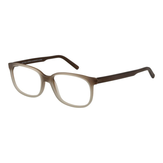Eyeglasses Frames by Andy Wolf for unisex in acetate brown features an refined silhouette, showcasing the refined brown coloured frame and sophisticated full-frame frame design.