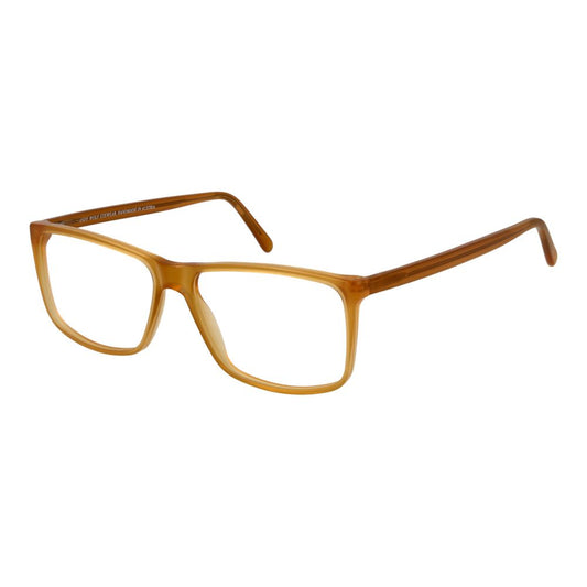 Eyeglasses Frames by Andy Wolf for unisex in acetate and yellow showcases an refined full-frame frame design featuring a sophisticated yellow coloured frame for an refined and refined aesthetic.
