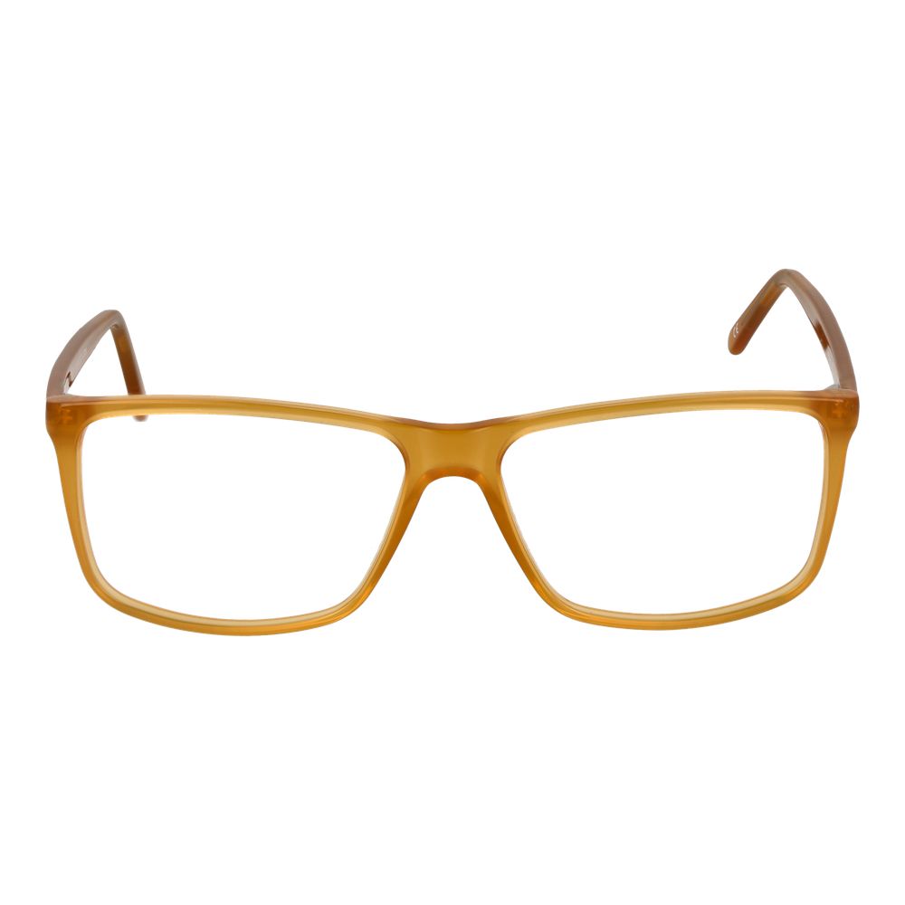 Eyeglasses Frames by Andy Wolf for unisex in acetate yellow features a refined silhouette, showcasing a refined yellow coloured frame and full-frame frame design for a sophisticated, premium look.