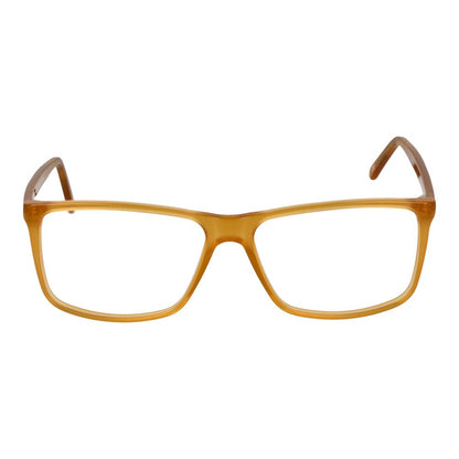 Eyeglasses Frames by Andy Wolf for unisex in acetate yellow features a refined silhouette, showcasing a refined yellow coloured frame and full-frame frame design for a sophisticated, premium look.
