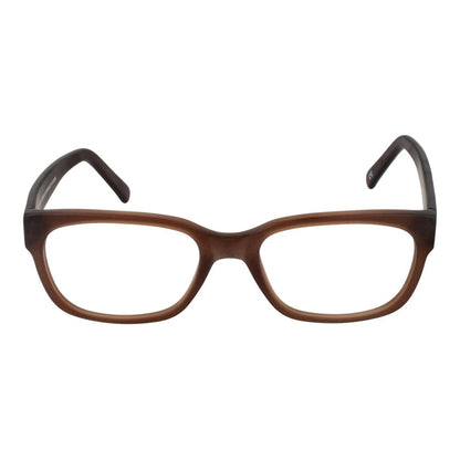 Eyeglasses Frames by Andy Wolf for unisex in acetate brown features an refined silhouette, showcasing a sophisticated brown coloured frame and refined full-frame frame design for a refined look.