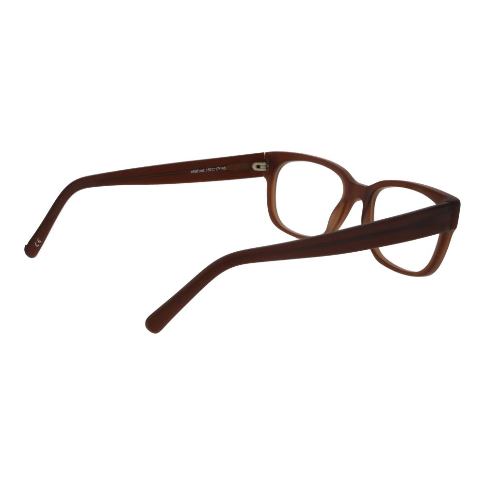 Eyeglasses Frames by Andy Wolf for unisex in acetate and brown showcases an refined full-frame frame design featuring a sophisticated brown coloured frame for an refined and refined aesthetic.