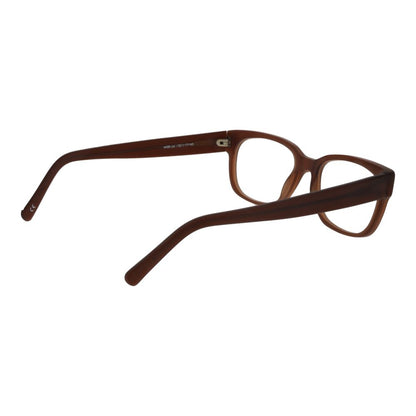 Eyeglasses Frames by Andy Wolf for unisex in acetate and brown showcases an refined full-frame frame design featuring a sophisticated brown coloured frame for an refined and refined aesthetic.