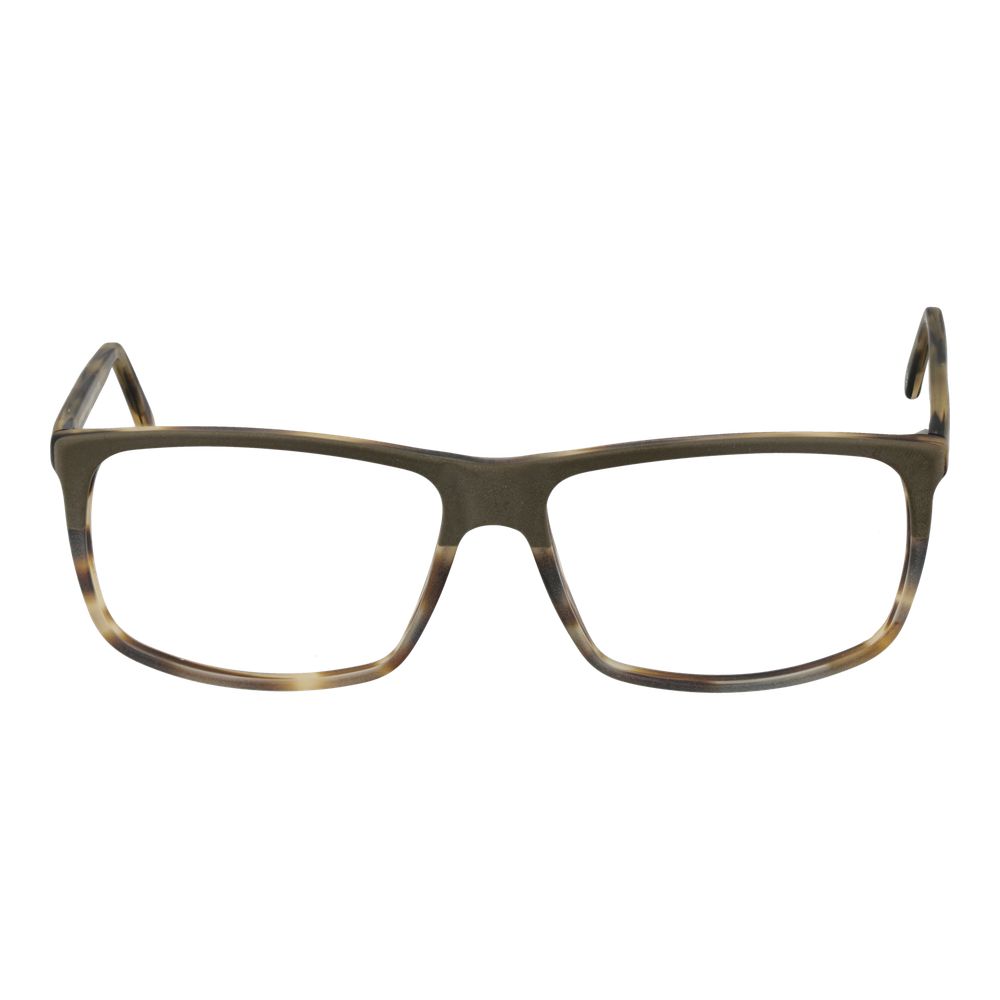 Eyeglasses Frames by Andy Wolf for unisex in acetate olive features a refined silhouette, showcasing a refined olive coloured frame and full-frame frame design for a sophisticated, premium look.